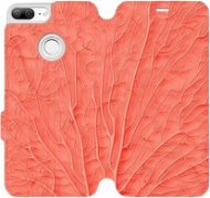 Flip case for Honor 9 Lite - MK06S Orange leaf pattern - Phone Cover