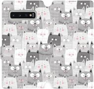 Flip case for Samsung Galaxy S10 Plus - M099P Cats - Phone Cover