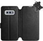 Phone Cover Flip case for Samsung Galaxy S10e - Black - Leather - Black Leather - Kryt na mobil