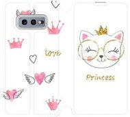 Flipové puzdro na mobil Samsung Galaxy S10e – MH03S Mačička princess - Kryt na mobil