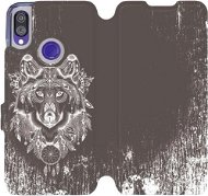 Flip case for Xiaomi Redmi Note 7 - V064P Wolf and dream catcher - Phone Cover