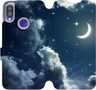 Flip case for Xiaomi Redmi Note 7 - V145P Night sky with moon - Phone Cover