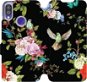Phone Cover Flip case for Xiaomi Redmi Note 7 - VD09S Birds and flowers - Kryt na mobil
