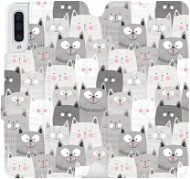 Flip mobile phone case Samsung Galaxy A50 - M099P Cats - Phone Cover