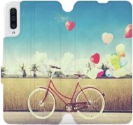 Flipové puzdro na mobil Samsung Galaxy A50 – M133P Bicykel a balóniky - Kryt na mobil