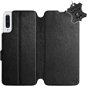 Phone Cover Flip case for Samsung Galaxy A50 - Black - Leather - Black Leather - Kryt na mobil