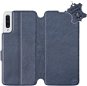 Flip case for Samsung Galaxy A50 - Blue - leather - Blue Leather - Phone Cover