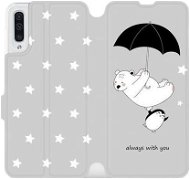 Flip case for Samsung Galaxy A50 - MH08P Bear and penguin - always with you - Phone Cover