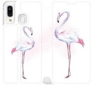 Flip case for Samsung Galaxy A40 - M005S Flamingos - Phone Cover