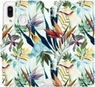 Flipové puzdro na mobil Samsung Galaxy A40 – M071P Flóra - Kryt na mobil