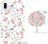 Flip case for mobile Samsung Galaxy A40 - 120S Tree and birds - Phone Cover