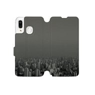 Flip case for Samsung Galaxy A40 - V063P City in grey - Phone Cover