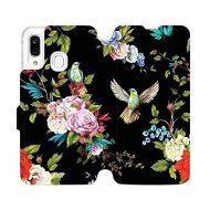 Flip case for Samsung Galaxy A40 - VD09S Birds and flowers - Phone Cover
