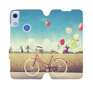 Flip case for Honor 8A - M133P Bicycle and balloons - Phone Cover
