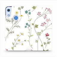 Flip case for Honor 8A - MD03S Thin plants with flowers - Phone Cover
