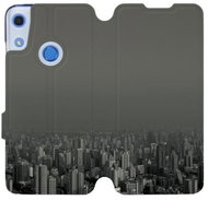 Flip case for Honor 8A - V063P City in grey - Phone Cover