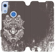 Flip case for Honor 8A - V064P Wolf and dream catcher - Phone Cover