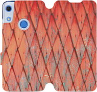 Flip case for Honor 8A - MK01S Orange wood pattern - Phone Cover