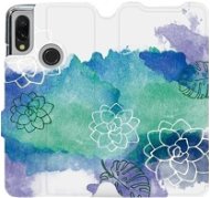 Flipové puzdro na mobil Xiaomi Redmi 7 – MG11S Akvarelové kvety - Kryt na mobil