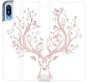 Flip mobile phone case Huawei Y6 2019 - M007S Pink deer - Phone Cover