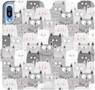 Flip mobile phone case Huawei Y6 2019 - M099P Cats - Phone Cover
