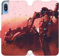 Flip mobile phone case Huawei Y6 2019 - MA09S Explorer with red rover - Phone Cover