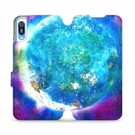 Flip mobile phone case Huawei Y6 2019 - MF05P Blue planet - Phone Cover