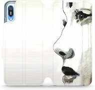 Flip mobile phone case Huawei Y6 2019 - MF08S Face of a girl - Phone Cover