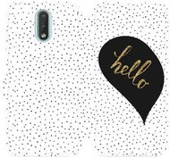 Flip mobile phone case Nokia 3.2 - M013P Golden hello - Phone Cover
