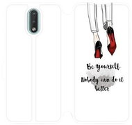Flip mobile phone case Nokia 3.2 - M046P Be yourself - Phone Cover