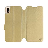 Flip case for Honor 8S in Gold&Orange with orange interior - Phone Cover