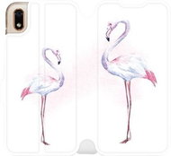 Flip case for Honor 8S - M005S Flamingos - Phone Cover
