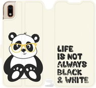 Flip case for Honor 8S - M041S Panda - life is not always black and white - Phone Cover