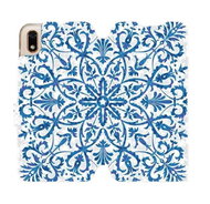 Flip case for Honor 8S - ME01P Blue floral patterns - Phone Cover