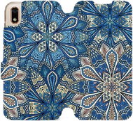 Flip case for Honor 8S - V108P Blue mandala flowers - Phone Cover