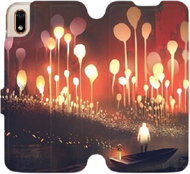 Flip case for Honor 8S - VA01S Lanterns and man in a boat - Phone Cover