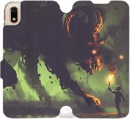 Flip case for Honor 8S - VA08P Monster and boy with a torch - Phone Cover