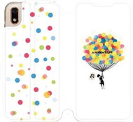 Flip case for Honor 8S - MH15P Balloons bye bye a person´s life - Phone Cover
