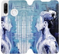 Flip case for mobile Huawei P30 Lite - MF07S Painting ladies - Phone Cover