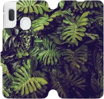 Flip case for Samsung Galaxy A20e - V136P Green wall of leaves - Phone Cover - Main image