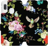 Flip case for Samsung Galaxy A20e - VD09S Birds and flowers - Phone Cover