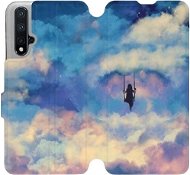 Flipové pouzdro na mobil Honor 20 - MR09S Dívka na houpačce v oblacích - Phone Cover
