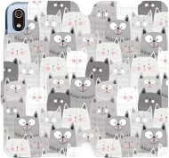 Phone Cover Flip case for Xiaomi Redmi 7A - M099P Cats - Kryt na mobil