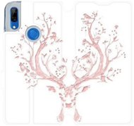 Flip mobile phone case Huawei P Smart Z - M007S Pink deer - Phone Cover