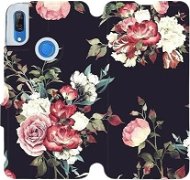 Flip case for mobile Huawei P Smart Z - VD11P Rose on black - Phone Cover
