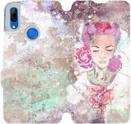 Flip mobile phone case Huawei P Smart Z - MF15S Lady with pink hair - Phone Cover