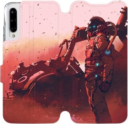 Flipové pouzdro na mobil Xiaomi Mi A3 - MA09S Průzkumník s červeným vozítkem - Phone Cover - Main image