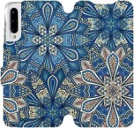 Flip mobile phone case Xiaomi Mi A3 - V108P Blue mandala flowers - Phone Cover