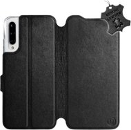 Flip case for Xiaomi Mi A3 - Black - Black Leather - Phone Cover