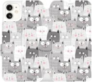 Flip mobile case for Apple iPhone 11 - M099P Cats - Phone Cover